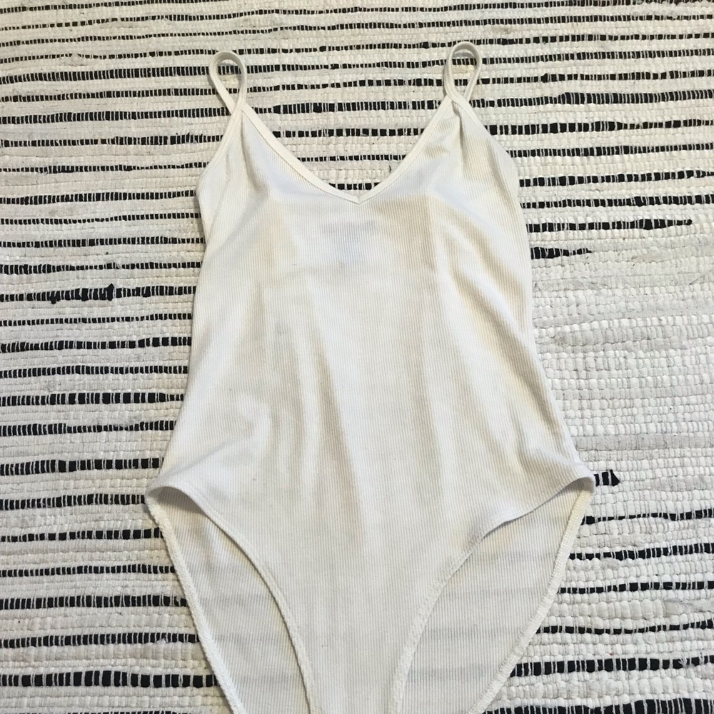 Forever 21 White Bodysuit